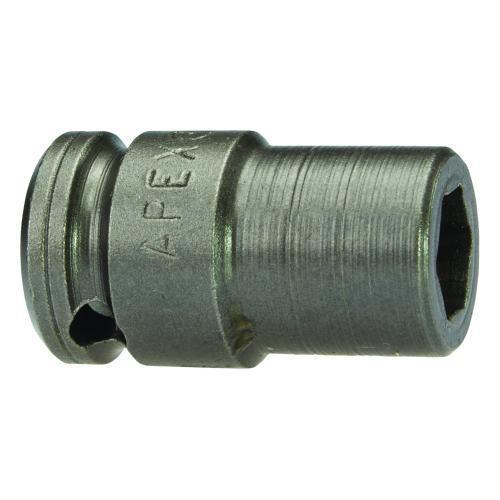 Apex M1P11 Magnetic Socket, 1/4 in Square Drive, 11/32 in 6-Point/Hex Socket, 6 Points - Sockets